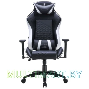 Кресло компьютерное Tesoro Zone Balance F710 (черный/белый)